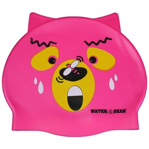 Water Gear Critter Cap, Pink Bear