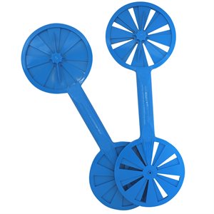 AquaFlex Water Fan Paddles Pair (Blue)