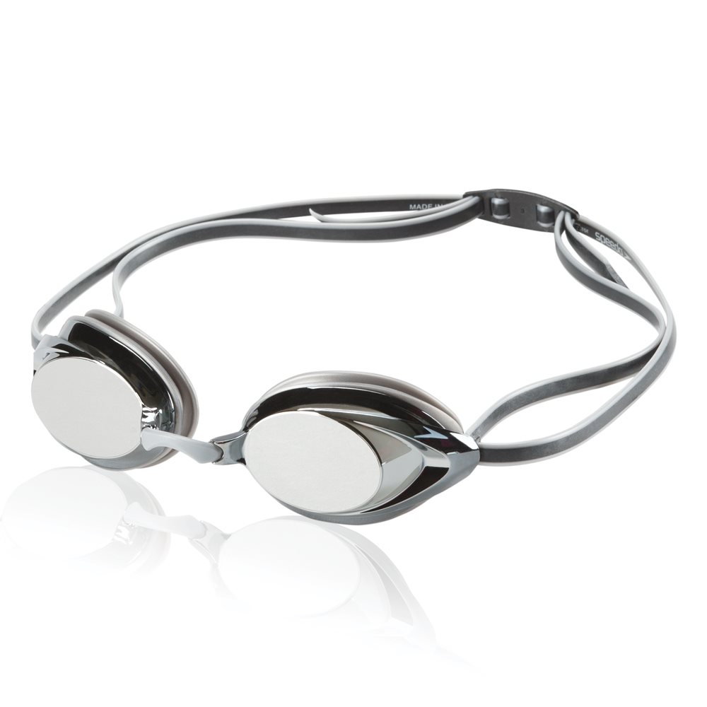 Speedo Vanquisher 2.0 Mirrored Goggles, Silver