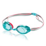 Speedo Junior Vanquisher 2.0 Goggles, Turquoise Tye-Dye