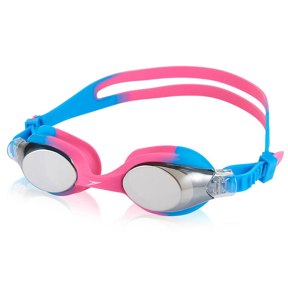 Speedo Skoogles Mirrored Goggle, Blue / Pink / Gray