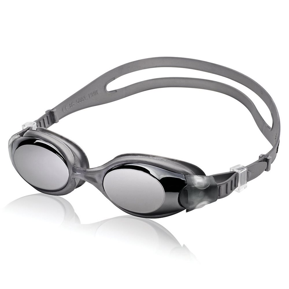Speedo Hydrosity Mirrored Goggles, Charcoal