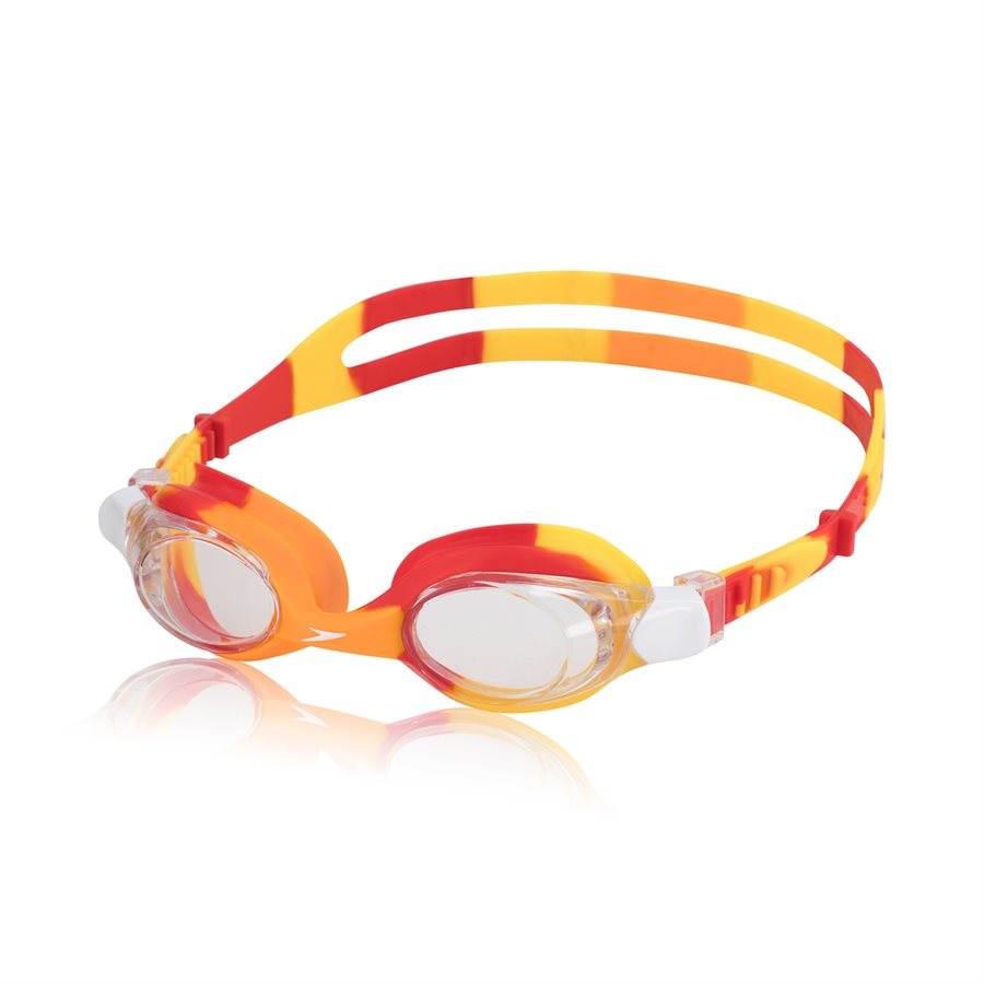 Speedo Kids Skoogles Goggle, Red / Orange Tie Dye