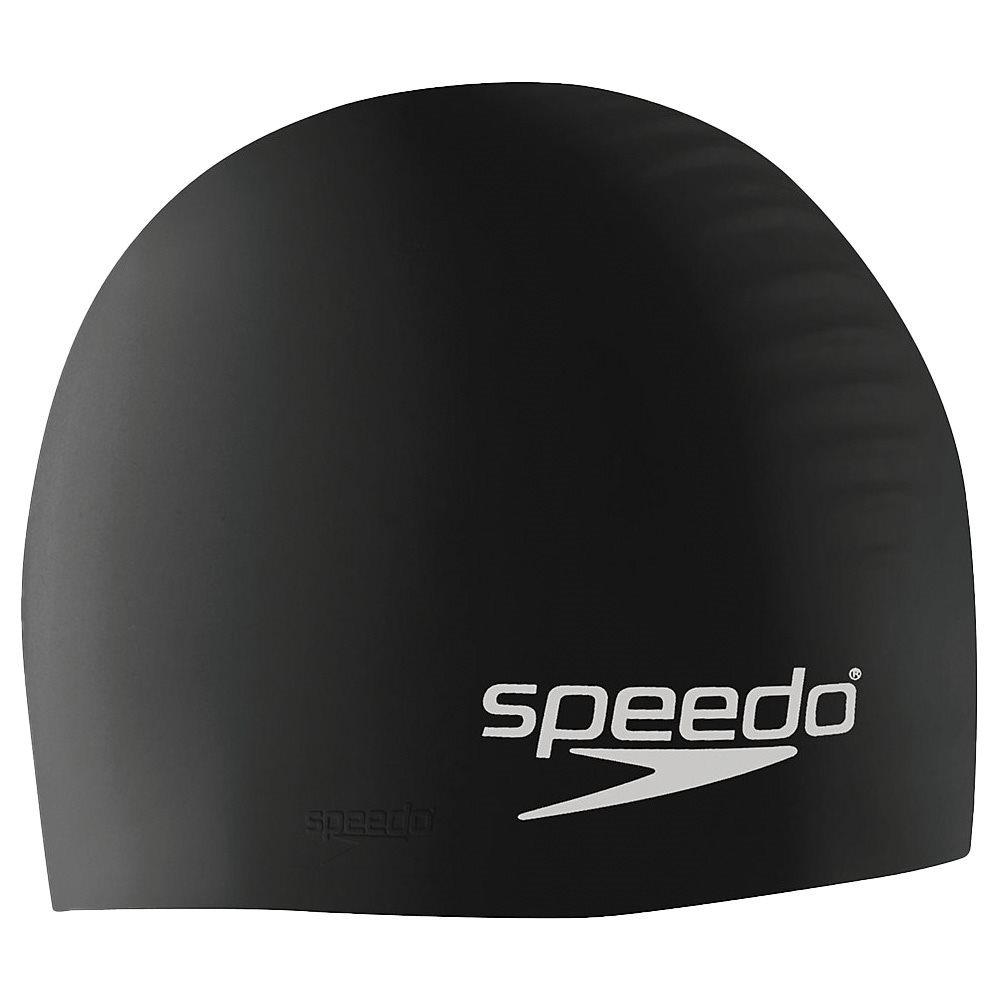 Speedo Silicone Bathing Cap, Black