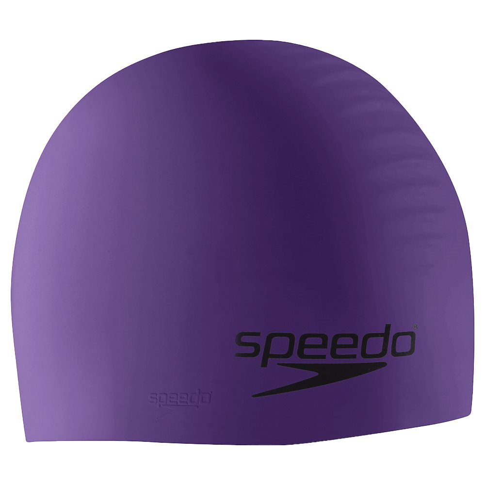 Speedo Silicone Bathing Cap, Purple