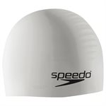 Speedo Silicone Bathing Cap, White