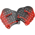 Speedo Power Paddle Plus, Medium, (Black / Red)