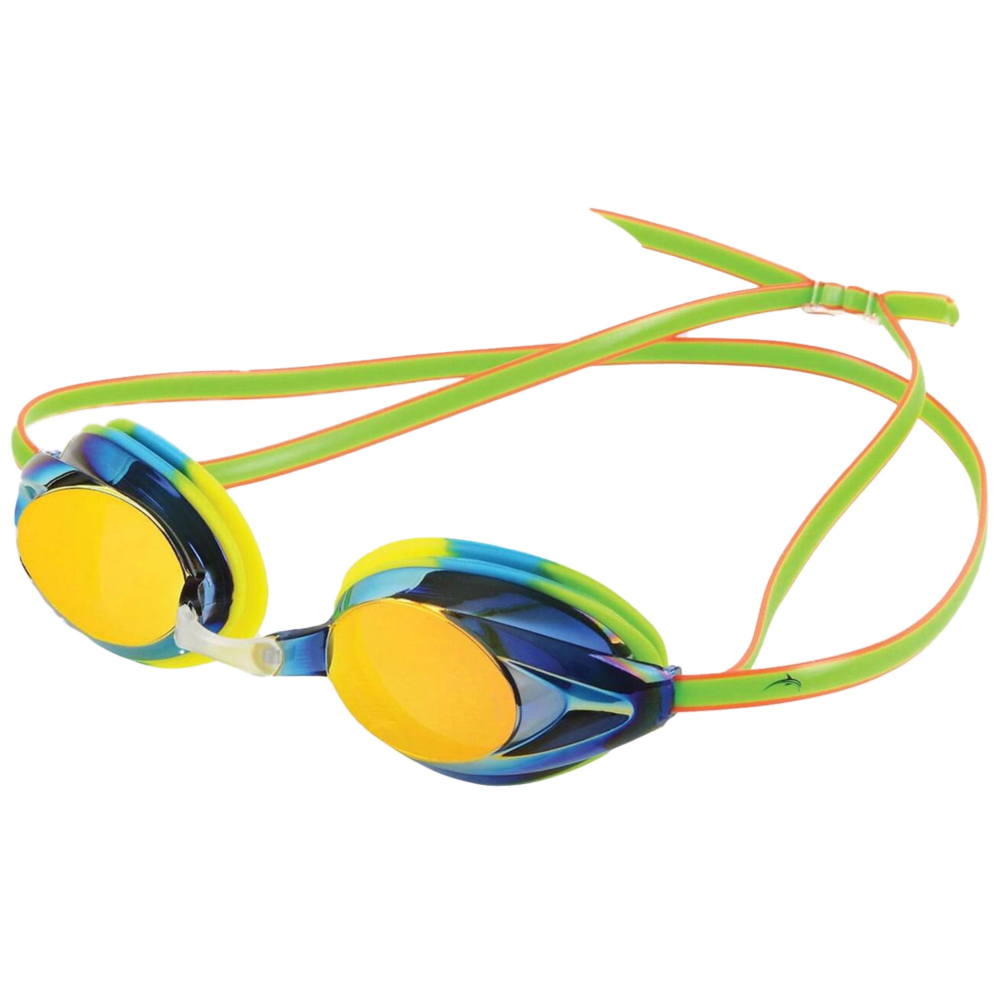Dolfin Charger Mirrored Goggle, Blue