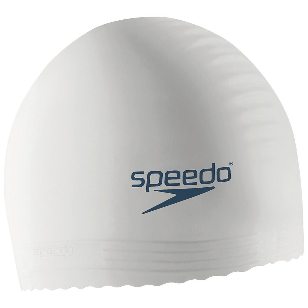 Speedo Latex Bathing Cap, White