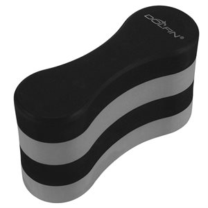 Dolfin Adult Pull Buoy, Black / Silver