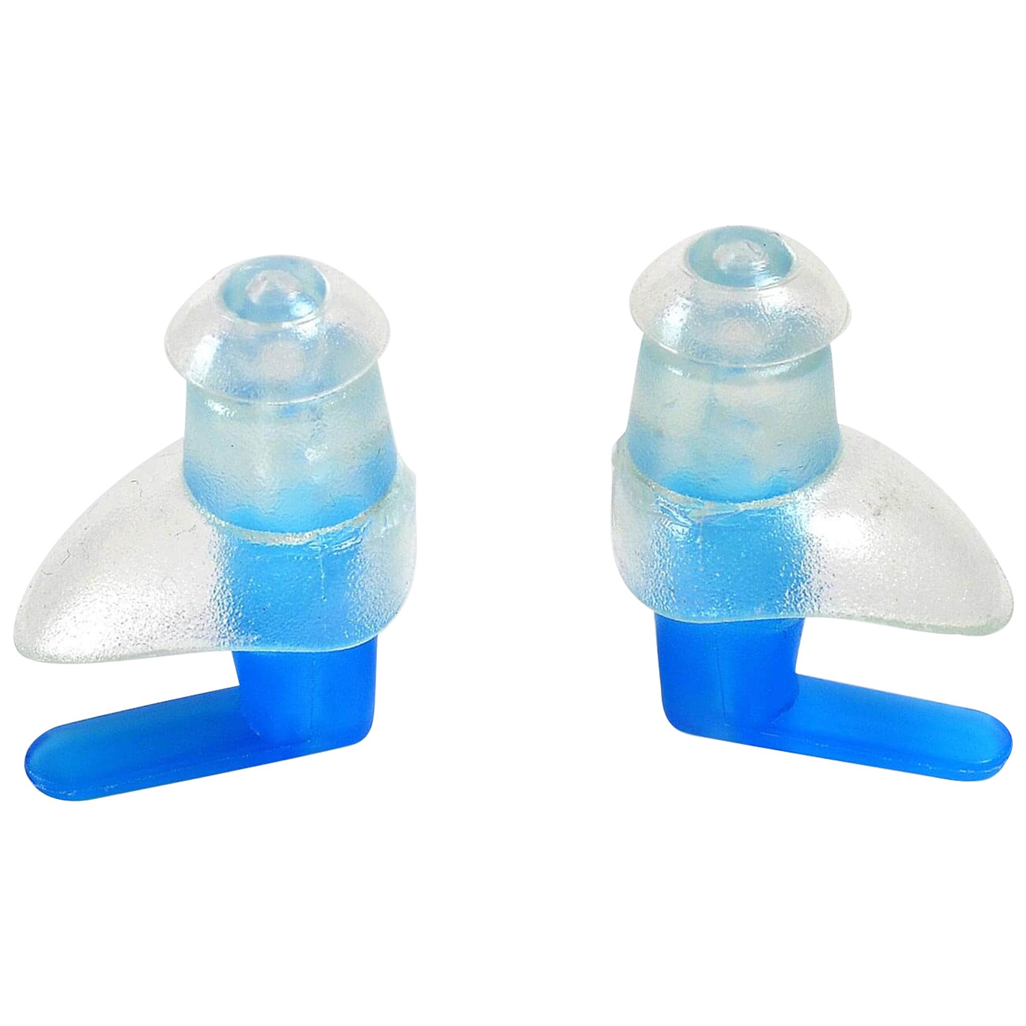 Dolfin Ear Plug, Blue / Clear, Pair