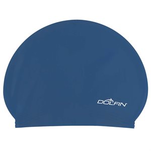 Dolfin Solid Latex Cap, Royal Blue
