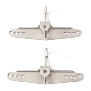 Competitor Racing Lane Parts, 200245000 Multi-Lane Brackets (pair)