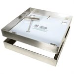 HIDE Skimmer Cover Kit 12" x 12", 3 / 8" to 1 / 2" Depth