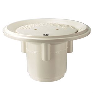 Sta-Rite Adjustable Floor Inlet, White