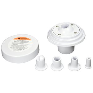 Pentair 08429-0000 Eyeball Inlet, 1.5 in., White