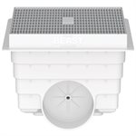 DalMAX The Beast Sump & Grate, 24 x 24 x 21 With 10 in. Coupling