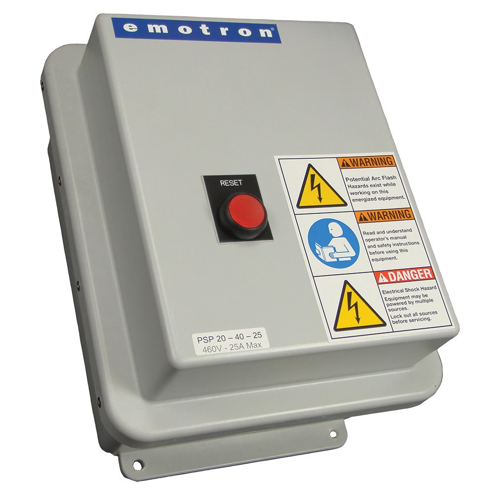 PSP20 Anti-Entrapment Device, 120 V, 0.4-25 Full Load Amps, 0.5-1.5 HP
