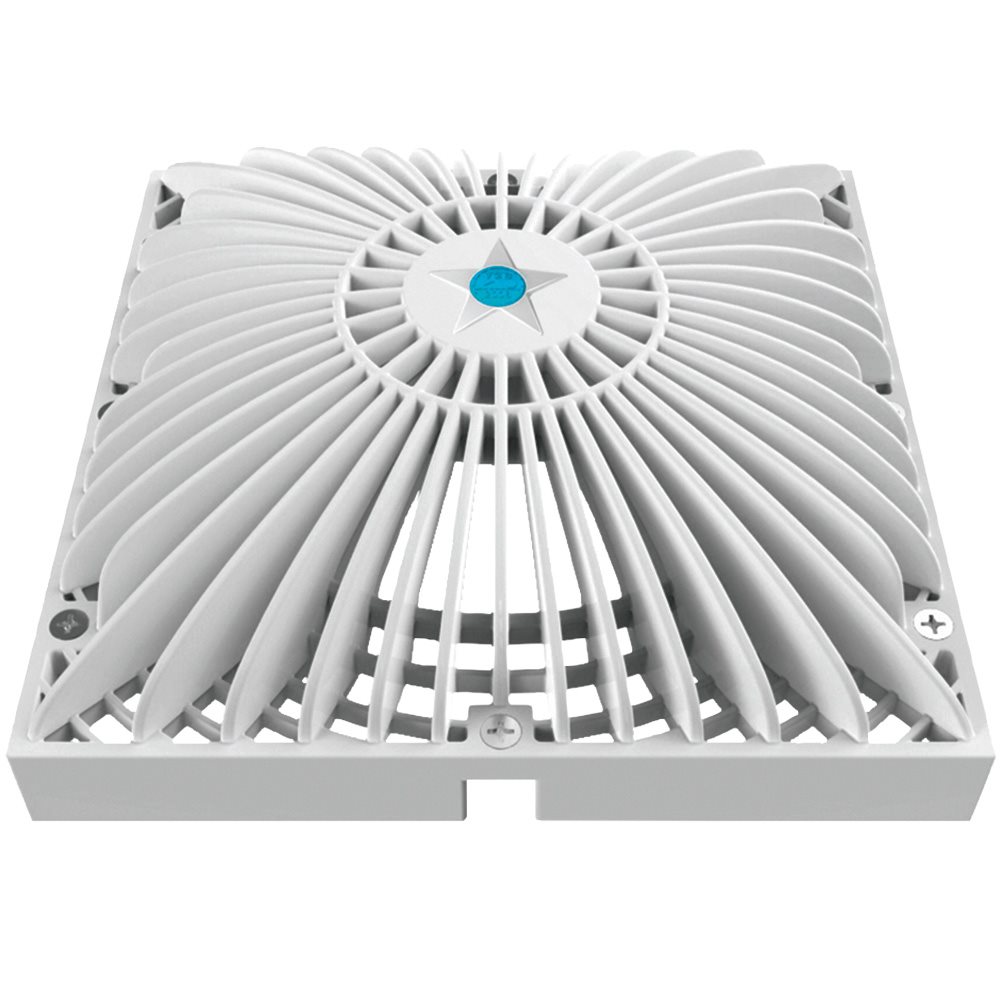 9" Square Retrofit MoFlow Suction Outlet Cover with Screw Kit