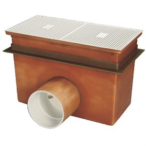 Large Area Sump And Grate 18" X 36" X 24" (Specify Adapter / Coupling)