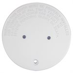 Pentair Parts 08417-0005 Cover Plate for Adjustable Floor Inlet, White