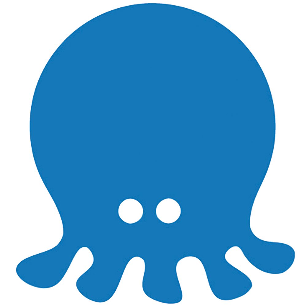 Foam Play Raft, Octopus, Blue