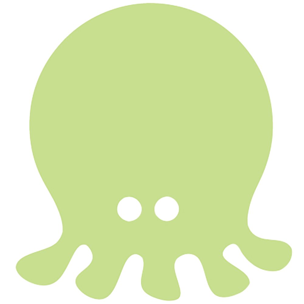 Foam Play Raft, Octopus, Lime Green