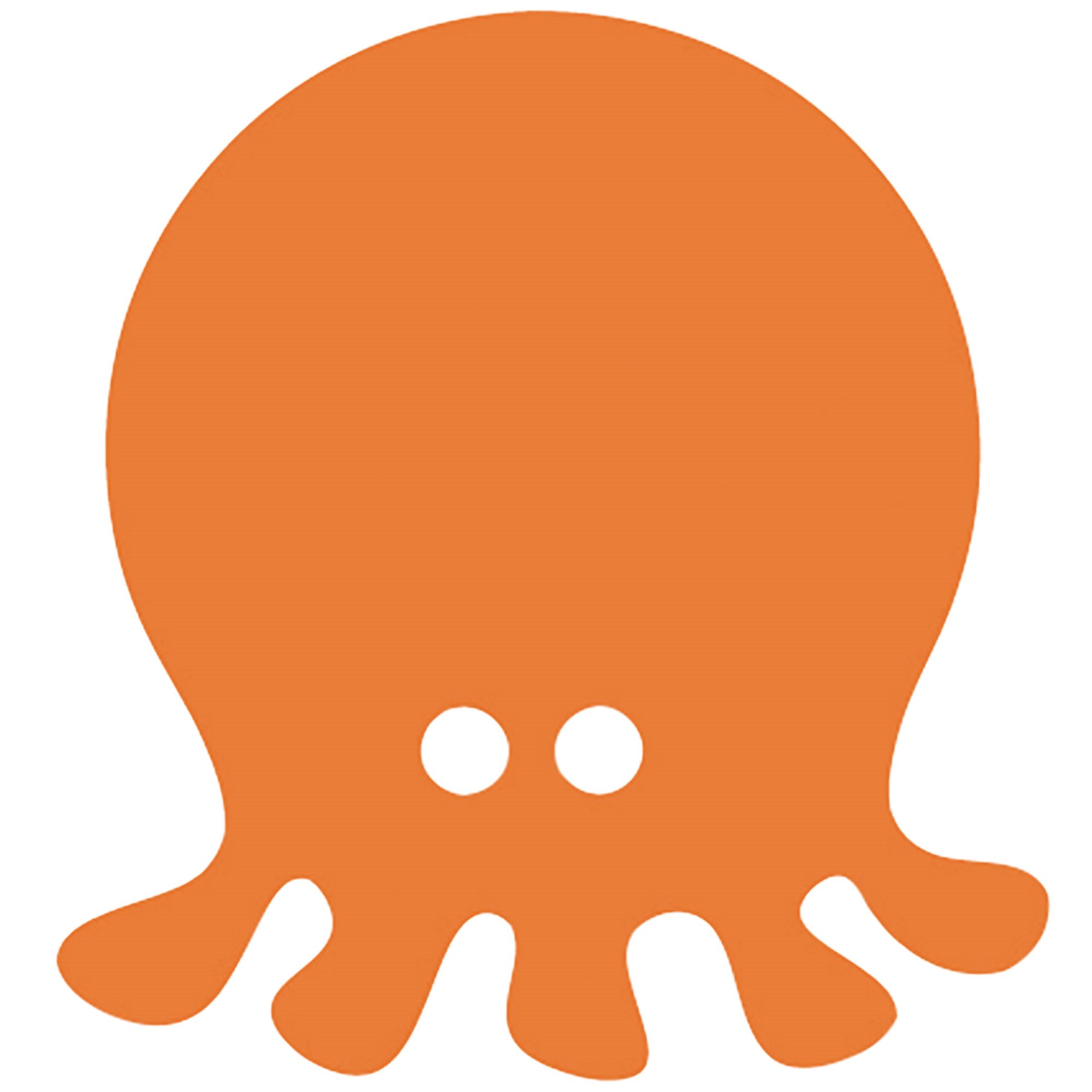 Foam Play Raft, Octopus, Orange