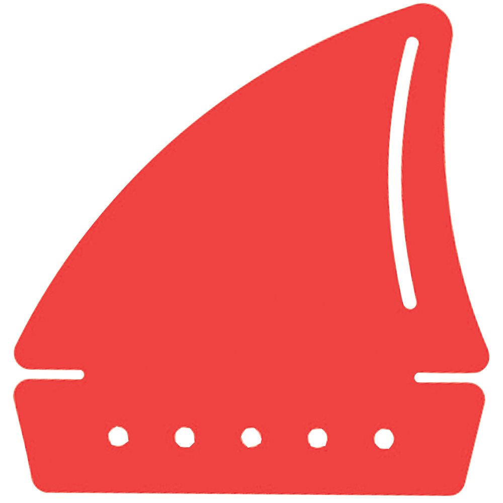 Foam Play Raft, Sailboat, Red