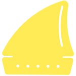 Foam Play Raft, Sailboat, Yellow