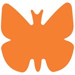 Foam Play Raft, Butterfly, Orange