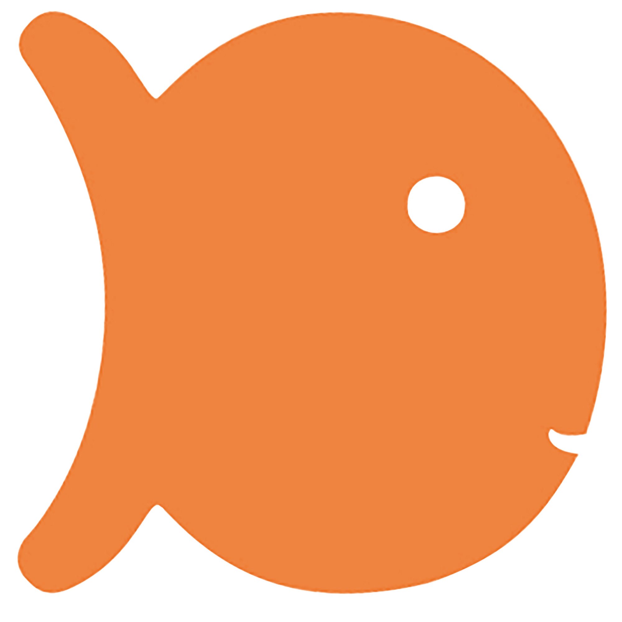 Foam Play Raft, Fish, Orange
