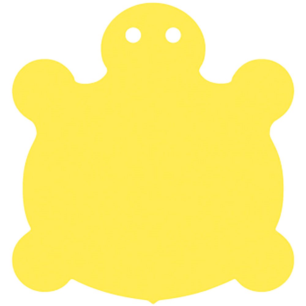 Foam Play Raft, Turtle, Yellow