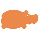 Foam Play Raft, Hippo, Orange