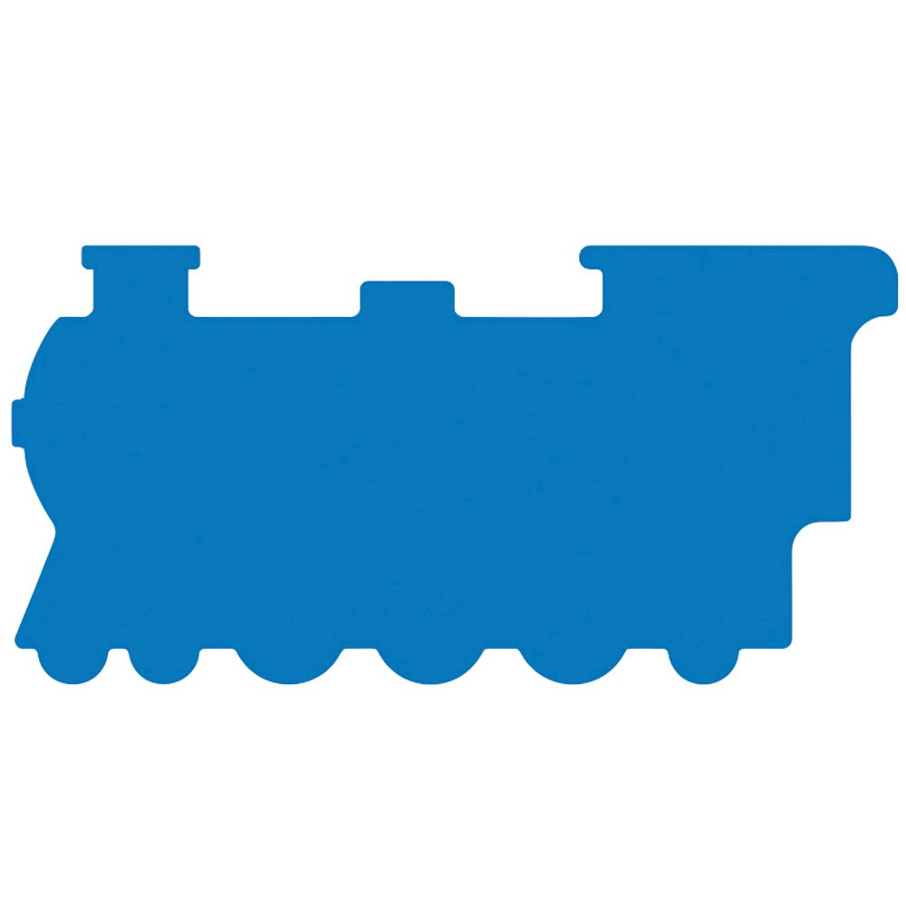 Foam Play Raft, Train, Blue