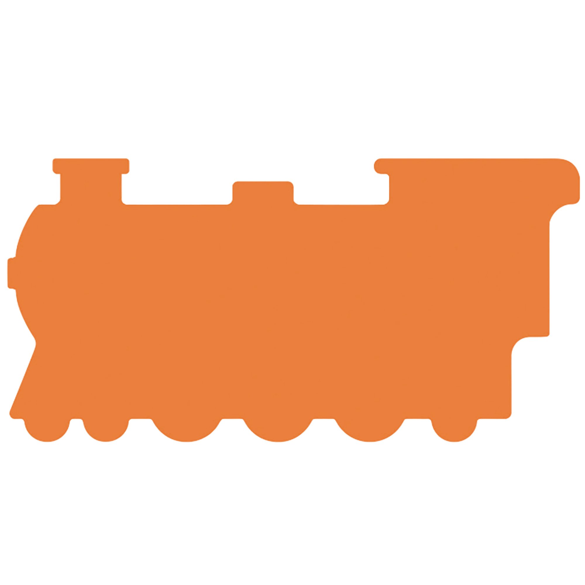 Foam Play Raft, Train, Orange