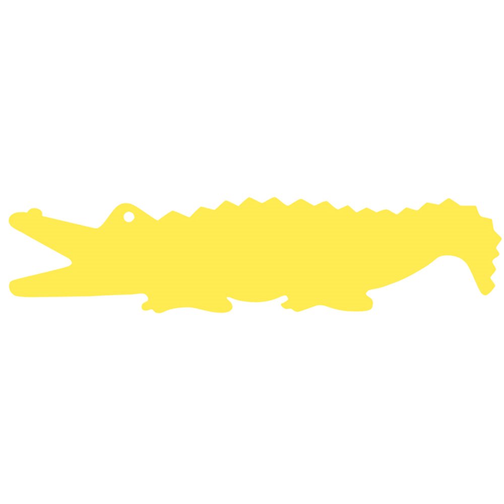 Foam Play Raft, Crocodile, Yellow