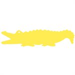 Foam Play Raft, Crocodile, Yellow