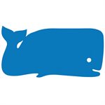 Foam Play Raft, Whale, Blue