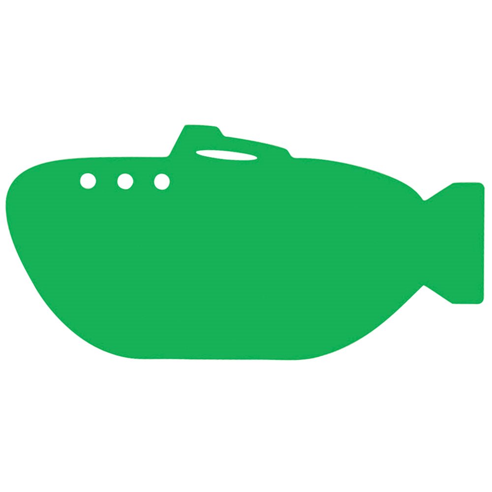 Foam Play Raft, Submarine, Green