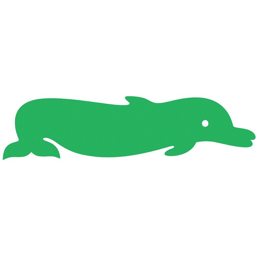 Foam Play Raft, Dolphin, Green