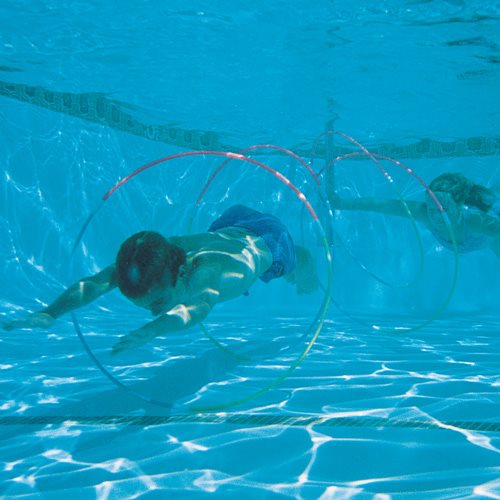 Underwater Slalom Game Set, 30" Hoops