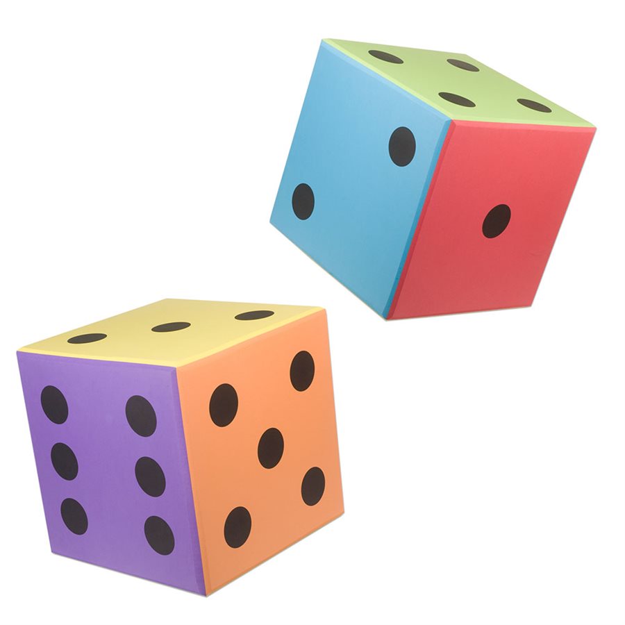 Pool Dice 8" x 8" (Pair)