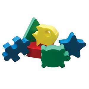Foam Buddies Assortment, 50 Pieces