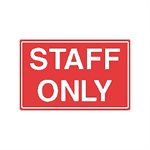 Tailwind Sign 18 X 12 STAFF ONLY