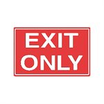 Tailwind Sign 18 X 12 EXIT ONLY