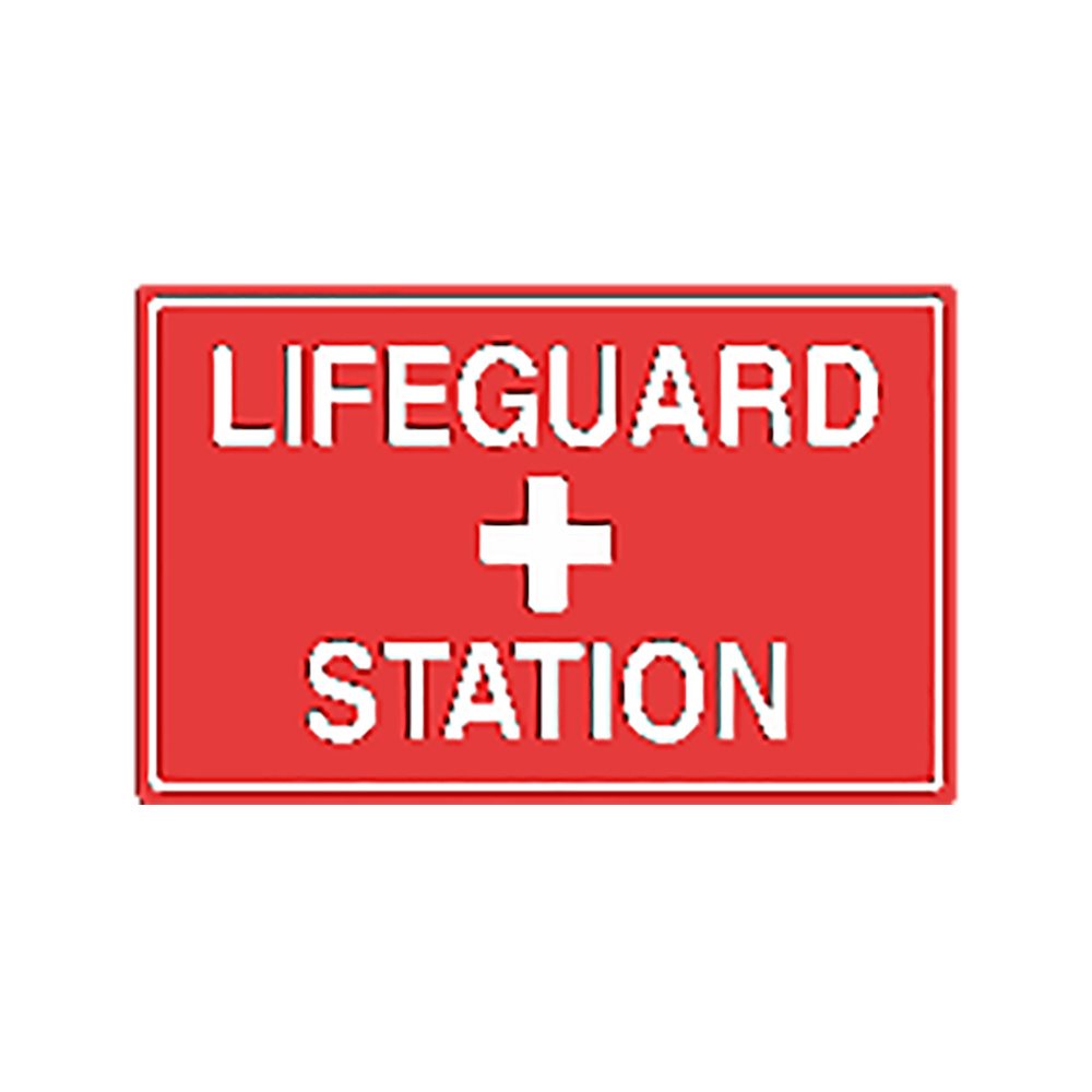 Tailwind Sign 18 X 12 LIFEGUARD + STATION