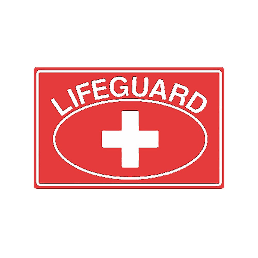 Tailwind Sign 18 X 12 LIFEGUARD + Oval