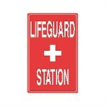 Tailwind Sign 12 X 18 LIFEGUARD + STATION