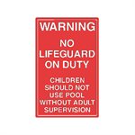 Tailwind Sign 12 X 18 WARNING CHILDREN
